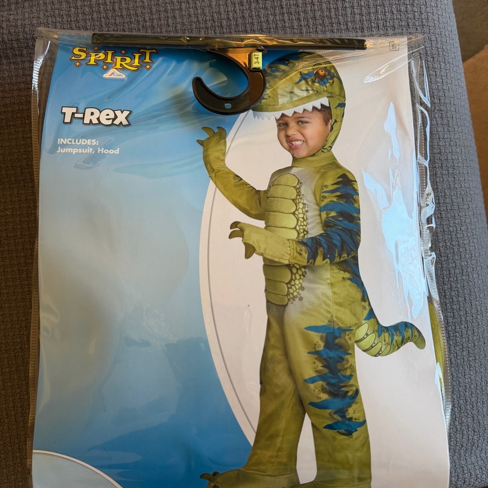 Spirit T-Rex Kids Costume - Green and Blue